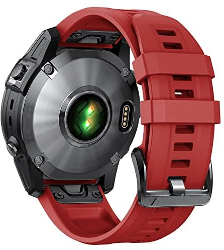 NotoCity -Armband för Fenix 7S 20 mm Fenix 6S Silikonband Fenix 5S 5S Plus Fenix 6S Pro Sport Smartwatch Band