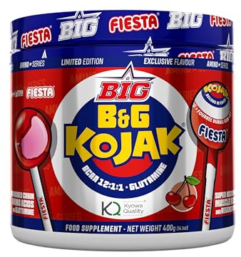 BIG | BCAAs y Glutamina Micronizada Kyowa | Sabor Exclusivo Kojak | Mejora el Rendimiento Físico | Contribuye a una mejor Recuperación | Materia Prima de Máxima Calidad