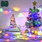 Isisyu Lichterkette Batterie Bunt 3M 30 LED Lichterkette Außen und Innen mit Timer, IP65 Wasserdicht Lichterkette Batteriebetrieben für Weihnachten, Garten, Partys, Weihnachtsbaum, Grünes Kabel