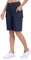 MoFiz Women's Walking Hiking Cargo Shorts 10 Quick Dry UPF50+ Summer Outdoor Camping Travel Golf Shorts Navy Size EU 2XL