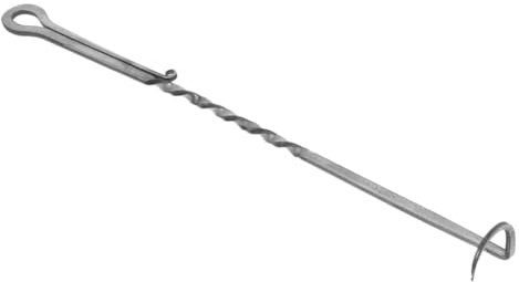 Kisangel Food Flipper Crochet À Viande En Acier Inoxydable Pour Barbecue Outil De Retournement Pour En Plein Air Le Camping Les Pique-Niques Le Fumage Le Retournement Et