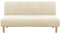 Jinayana Clic Clac Sofahusse, Drucken Futon-Sofa-Sitzbezüge ohne Armlehnen 3 Sitzers (Beige Ananas)