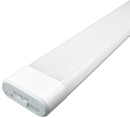Eurekaled Plafoniera LED da Soffitto Moderna 24W - Lampada CCT Luce Regolabile 3000K - 6500K (Calda, Neutra, Fredda), Lampadario Ultra Slim Bianco Opaco per Interni, IP20