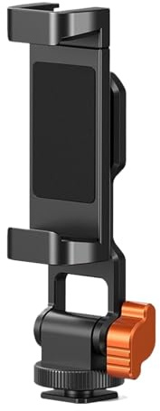 HXDKJSO Concept Phone Tripod Mount Universal Smartphone Stand With 2 Cold Shoe Adjustable Cellphone Holder For All