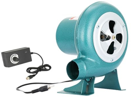 Souffleur de Forge électrique, Ventilateur de Barbecues 220V, Ventilateur électrique Ventilateur de à Air Centrifug, Ventilateur de Forge à Charbon, pour Le Barbecue, Poêle à Bois, Bûche, 80w