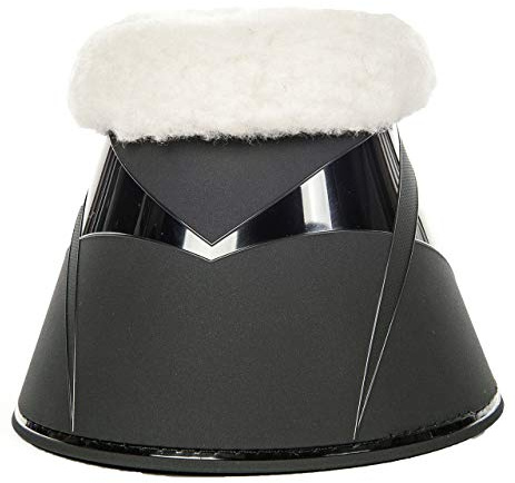 HKM 91229100.0614 - Campanas para Caballo con diseño de Osito, Color Negro