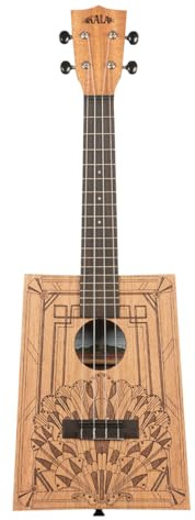 Kala KA-CB-DECO-C Cigar Box, Art Deco, Konzert-Ukulele