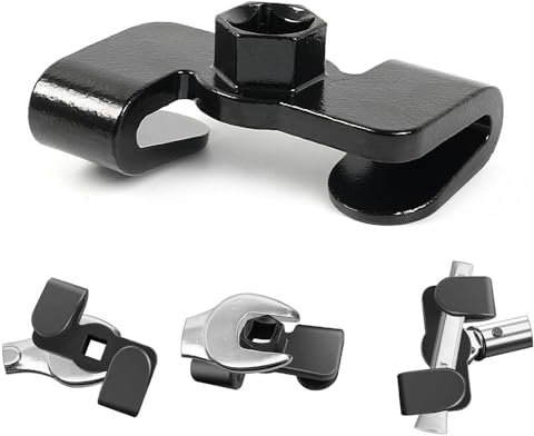 Braleto Schraubenschlüssel-Verlängerungsadapter, Universal-Schraubenschlüssel-Adapter für 1/2 Zoll 21 Mm Sechskantantrieb, Verlängert Schraubenschlüssel für Hartnäckige Muttern und Schrauben