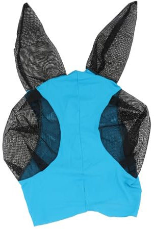 Sosoport 2st Pferdefliegenmaske Schutzmaske Reitmaske Pferdekopf Pferdemaske Pferdegesichtsmaske Ohrmaske Fliegenprävention Pferdekopf Mesh