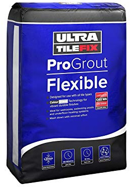 3kg Bag Flexible Grout by UltraTileFix - Lime Stone