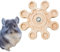Chinchilla Käfig Zubehör Holz Rotierende Kauspielzeug für Zähne Chinchilla Spielzeug Ratte Kauspielzeug Interaktive Anreicherung Spielzeug für Chinchilla Hamster Ratte Kleintier