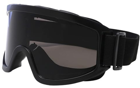 Ski Glasses, Motorcycle Goggles with Anti Fog Uv Protection, Multi Sport Goggle for Men and Women, Ideal for Skiing, Snowboarding, Cycling, Running, and Outdoor 5.04x3.39 Inches