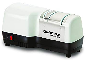 Affilacoltelli elettrico CHEF'S CHOICE 220, Nero, Bianco e Argento