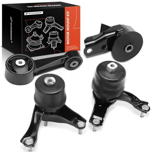 A-Premium 4PCS Engine Motor Mount and Transmission Mount Set Compatible with Toyota Highlander 2008 2009 2010 2011 2012 2013, V6 3.5L, Gas, FWD, for Vehicle Built in Japan