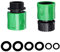 YAAVAAW Garden Hose Tap Connector -3/4inch Female& Male Quick Connector Hose Connector,Water Hose End Connector Fittings for Expanding Hose,Garden Irrigation Accessories Car Wash Pipe Fittings