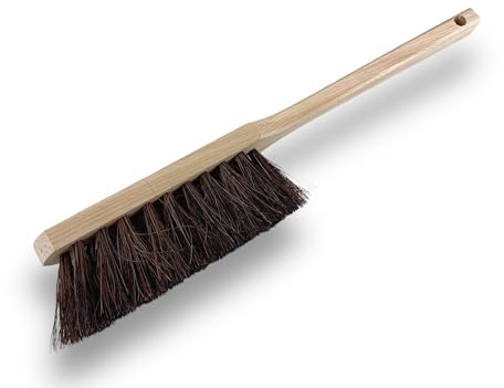 Balayette Manche Long en Fibre d'arenga | Sortie 65 mm | Idéale pour extérieur et Surfaces Rugueuses | Nettoyage Efficace et Durable | Résistante et Confortable | Kibros VC4223