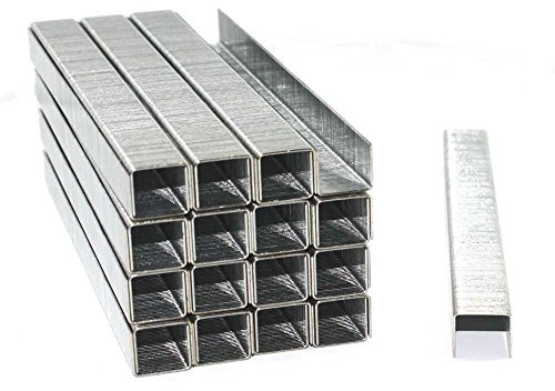 10 000 häftklamrar – typ 53 – längd: 8 mm, bredd: 11,4 mm – mått 8/11,4 – förzinkad/häftklammer/häftklamrar