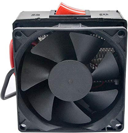 TOTMOX Riscaldatore del Ventilatore dell'automobile di 12V 200-300W, Ventilatore Elettrico del Veicolo di Demiste dello sbrinatore del Riscaldamento della Temperatura