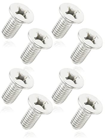 Flaconi Lot De 8pcs Vis De Disque De Frein Pour Automobile,Accessoires De Voiture,Vis De Fixation De Disque De Frein,Jeu De Vis De Fixation De Disque De Frein En Acier Inoxydable,#93600-06014-0h