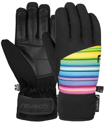 Reusch Beatrix R-TEX® XT Junior extra varm, vattentät, vindtät och ventilerande vinterhandskar fingerhandskar skidhandskar snöhandskar för barn ungdomar flickor och pojkar