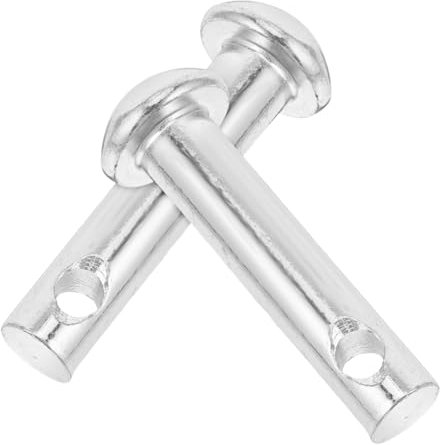 COOPHYA 2pièces Lot de Goupilles Métalliques pour Chaise Suspendue Fixation Résistante pour Fauteuil De Patio Accessoires De Balançoire Équilibrée Et Stable Portable Et Facile à Installer