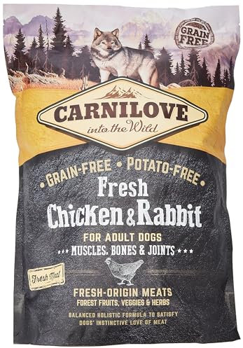 Carnilove Carnilove FRE Arrosto di pollo e coniglio per cani 1,5 kg - 1 sacchetto