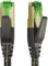 KabelDirekt – Cat 7 Netzwerkkabel, flexible & bruchfeste Nylon-Ummantelung – 15m – 10 Gigabit Lan & Ethernet Kabel (Patchkabel geeignet für Highspeed Netzwerke, Switch, Router, PC & Modem, RJ45)