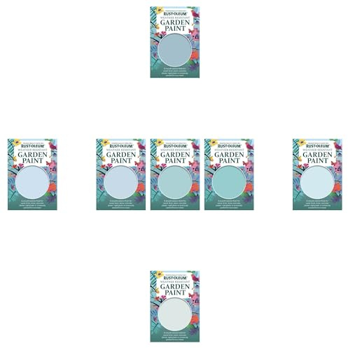 Rust-Oleum Garden Paint in Matt Finish – Soft Blues Tester Box