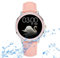 Smartwatch Damen Herren IP67 Wasserdicht Fitnessuhr Sportuhr Bluetooth-Anrufe mit 1.1''Touchscreen Herzfrequenz-Schlafmonitor 7 Tage Lange Akkulaufze Itmehrfach Sportmodi,für Android IOS.Rosa