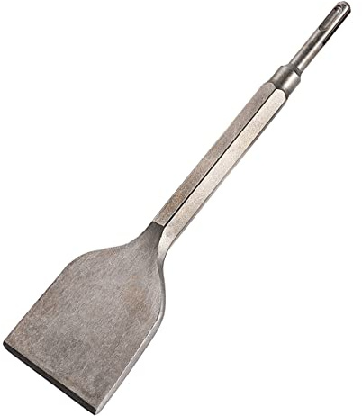 LOORGVEL Scalpello Piegato per Piastrelle in Acciaio al Cromo Attacco per Martello Perforatore Elettrico, Resistente e Facile da Usare, per Rimozione Piastrelle e Muri in Pietra