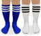 EQLEF Fußballsocken Kinder 4-6 Jahre, 2-Paare Kinder Fußball Socken für Jungen und Mädchen Sport Training Fußball Leistung Und Kostüm Socken