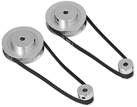 Timing Girdle -Sreme Disk, Anti -Slip Timing Inic Disc Precise Easy to Install Energy Saving 20 Teeth 60 Teeth Efficiently for The Milling Machine (5mm / 0.2in Bore)