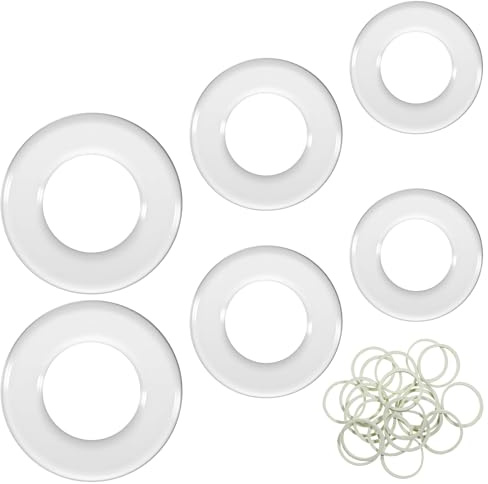 YBEATY 26PCS Invisible Cinch Clip Clothing Cinch Clips Invisible Clothing Accessory with 20 Rubber Bands Clothes Corner Knotted Button Round Circle Shirt Clip for Shirts Dresses Scarves
