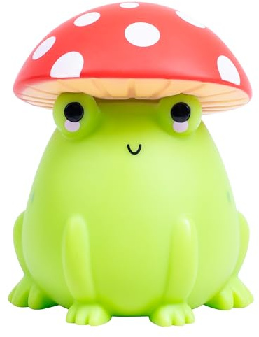 WONDEE Lampada Cameretta Bambini Fungo, Luce Notturna Bambini e Neonato, Regalo Neonato Maschio e Femmina, Regalo Battesimo Bimbo e Bimba, idee Regali Bambino e Bambina