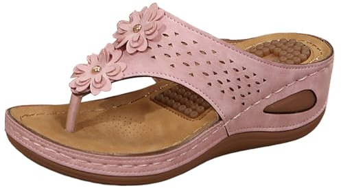 Generisch Sandale Confort Femme Sandales De Trekking Pieds Nus Avec Sangle Réglable Sandales Sport Femme Sandale De Randonnée D'été Marche Légères À Bout Ouvert Chaussures Trekking En Plein Taille