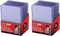 Ultra Pro Clear Regular Toploader 3 x 4 25-Count per Pack (2-Packs) + HEARTFORCARDS Versandschutz