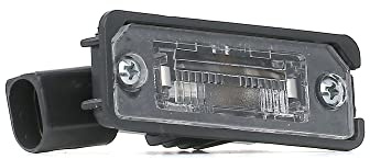 BLIC 5402-053-10-905 Éclairage de plaque d'immatriculation côté conducteur ou passager Compatible avec VW Golf V 3/5 portes 1K1 Golf VI 3/5 portes 5K1 Polo V 3/5 portes 6R1, 6C1 Scirocco III 137, 138