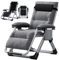Obqer Zero Gravity Chair, Liegestuhl Klappbar, 200KG TragfäHigkeit Sonnenliege Mit Kissen Tassenhalter, Extra Breit, Verstellbare Angle Gartenliege, Geeignet FüR Balkon Strand Garten Campingplätze
