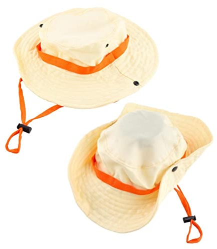 Kit de Exploración Al Aire Libre con Gorro con Cordones Ajustables y Chaleco Divertido para Safari y Senderismo, Equipo Educativo para la Exploración de la Naturaleza de los Niños, Regalo