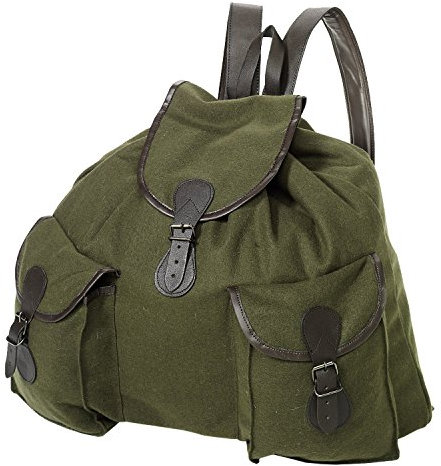 Fritzmann Robuster Jagdrucksack 55x60cm aus lodenähnlichem Stoff Wandertrucksack Trekking Jäger