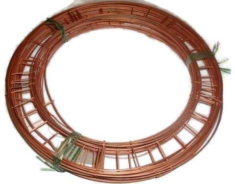 Artificial Floral Supplies Pack of 20 Flat Wire Wreath Ring Frames 8 10 12 14 16 Christmas Memorial Wreath Craft (20 Rings x 16 (40cm))