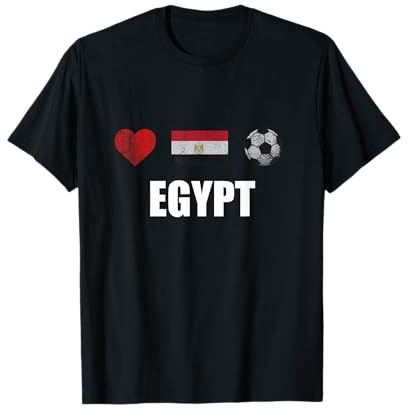 Egypt Football Shirt - Egypt Soccer Jersey T-Shirt
