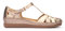 Pikolinos Halboffene Schuhe in Leder CADAQUES für Frauen Farbe Plateado
