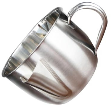 Cabilock Recipiente Separador De Sopa Colador De Sopa Colador De Aceite Inoxidable