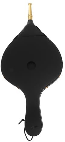 ROMISBABA Manual Fire Bellows and Fireplace Air Bellow Gold Tube, Wood Fireplace Blower for BBQ and Outdoor Cooking, Handheld Air Blower for Efficient Fire Control