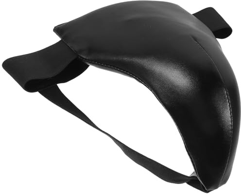 DOITOOL Protector de Entrepierna para Artes Marciales y Boxeo, Tamaño S, Color Negro, Transpirable y Cómodo, Resistente al Desgaste, Adecuado para Entrenamiento de Taekwondo, Karate y MMA