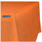 TEXMAXX® Tischdecke abwaschbar eckig - 140 x 120 cm in Orange/Maßgefertigte Tischdecke Leinenoptik/Tischdecke wasserabweisend mit Lotuseffekt/Gartentischdecke mit Fleckschutz