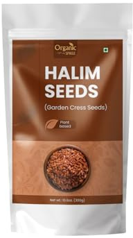Semi di Halim Spree Biologici 300gm (10.6oz) Garden Cress - Semi di crescione da giardino - Aliv Seeds Puro e Naturale