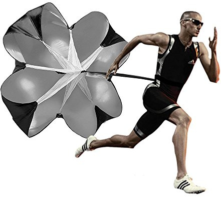 Parachute de Resistance pour Football/Athlétisme/Entrainement à la Vitesse/Endurance