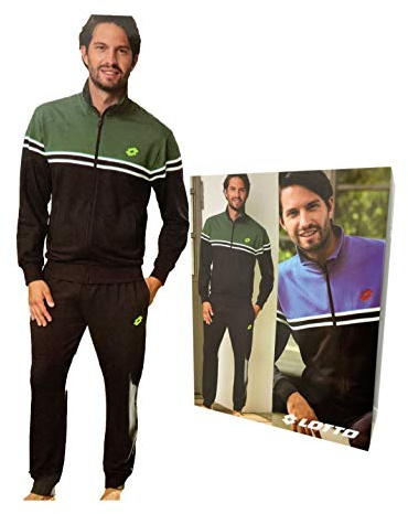 Lotto Tuta Uomo in Felpa Estiva + BERMUDA IN OMAGGIO Tuta Uomo Completa Tuta Sportiva Uomo Tuta Uomo Estiva (6507 BLUETTE, XL)